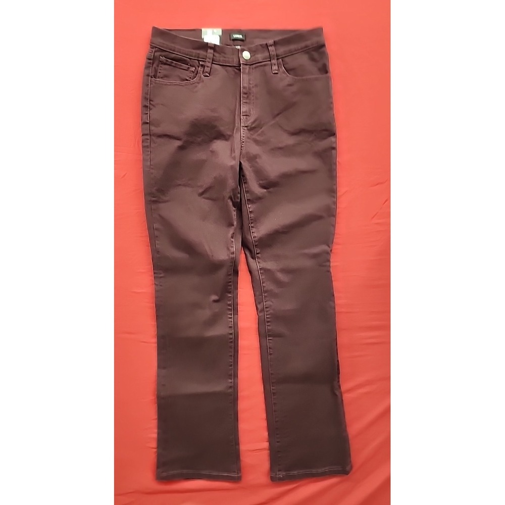 Express Jeans Women's 12 Wine Wash Boot Cut Jeans‎ Denim Mid-Rise